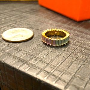 Baublebar multicolored stacking ring size 5